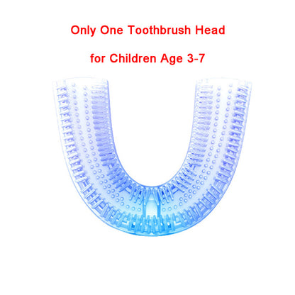 Electric U Shaped Toothbrush IPX8 Waterproof For Kids And Adults