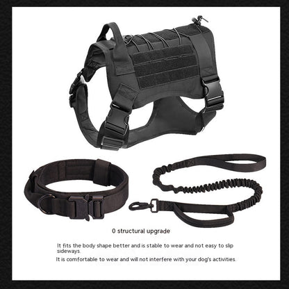 Nylon Tactical Dog Coat Quick Release Tank Top Pet