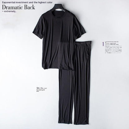 Short-sleeved T-shirt Loose Trousers Summer Suit