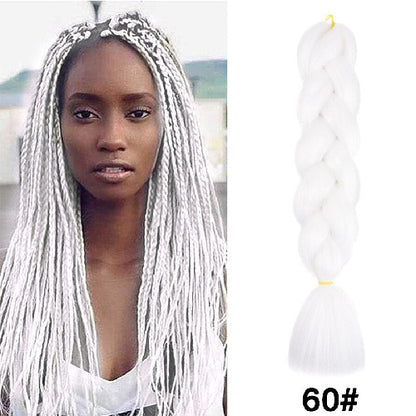 Dirty Braid Hair Rope Twisted Hidden Braid