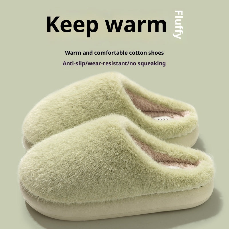 Non-slip Couple Winter Insulated Cotton-padded Shoes Men