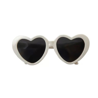 Pet Sunglasses Sun Flower Love Accessories Posing Cute