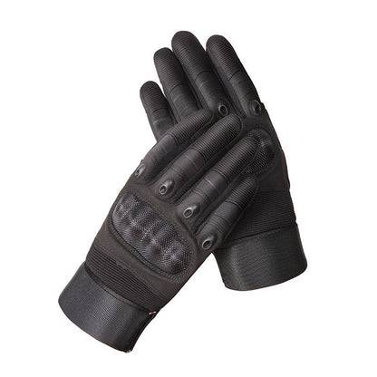 Carbon Fiber Shell Cut-resistant Tactical Training Gloves
