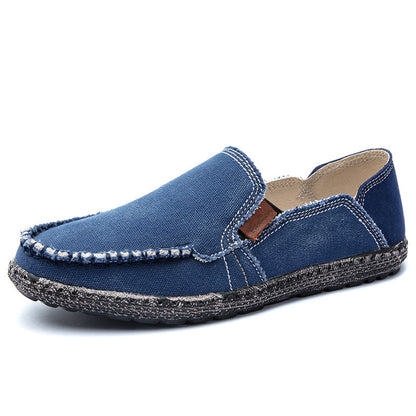 Retro Slip-On Old Beijing Cloth Casual Shoes for Men