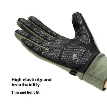 Outdoor Touch Screen Non-slip Full Finger Gloves
