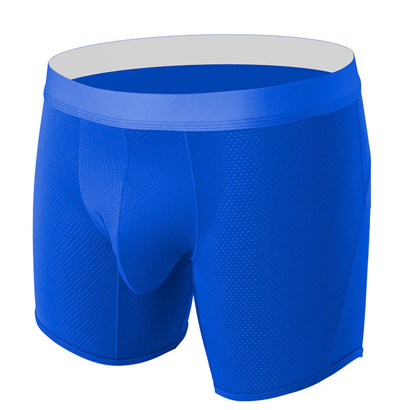 Men's Breathable Mesh Mid-waist Underwear