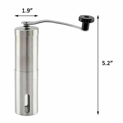 Hand Crank Conical Burr Coffee Grinder