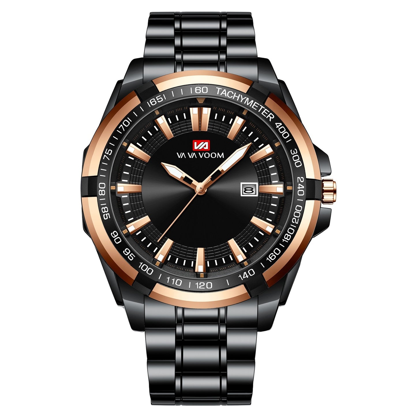 Student Business Sports Luminous Steel Belt Watch