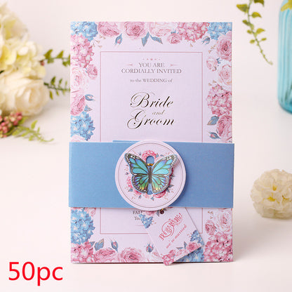 Creative wedding invitation