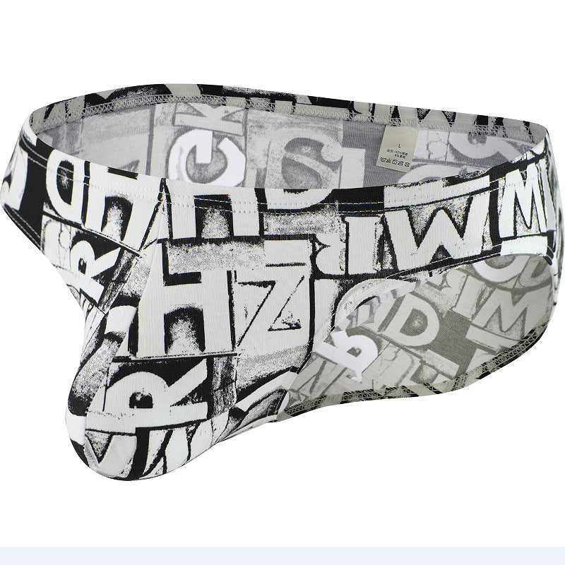 Cotton Printed Triangle Underwear