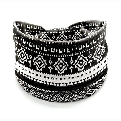 Datura Flowers Elastic Sweat-absorbing Headband