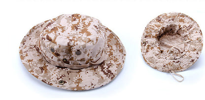 Camouflage Summer Fisherman Sunscreen Hat