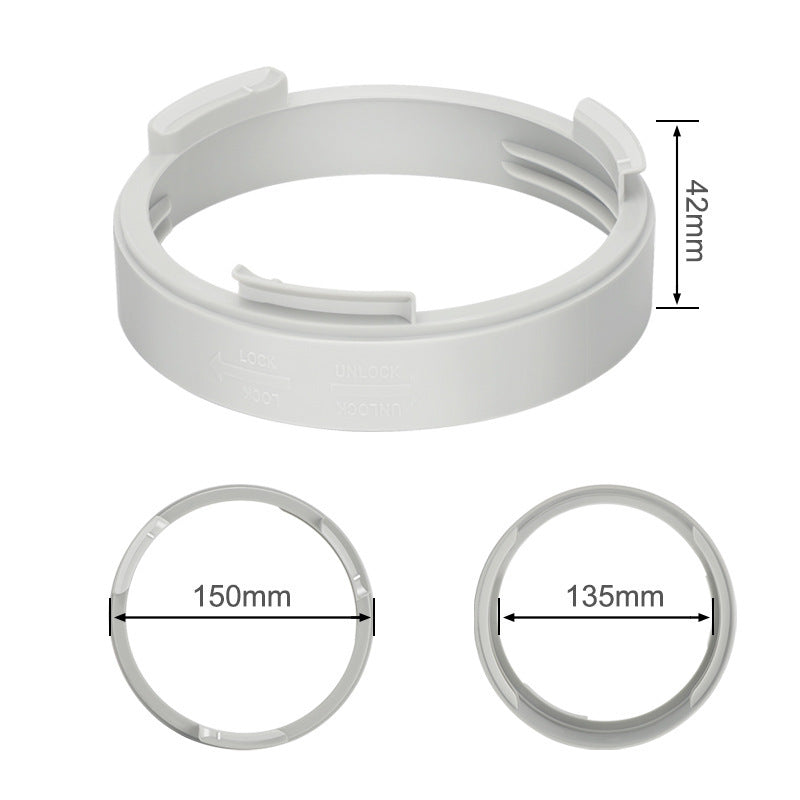 Air Exhaust Pipe 15CM Circular Connector