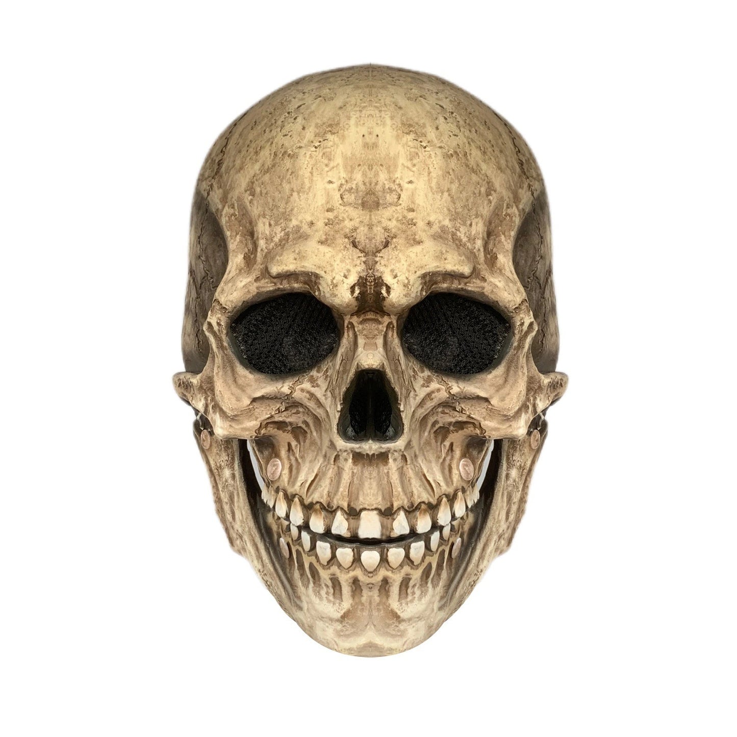 Halloween Movable Mouth Skull Mask Full Head Helmet
