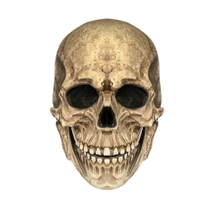 Halloween Movable Mouth Skull Mask Full Head Helmet