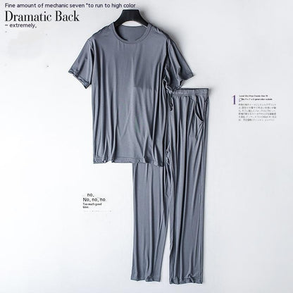 Short-sleeved T-shirt Loose Trousers Summer Suit