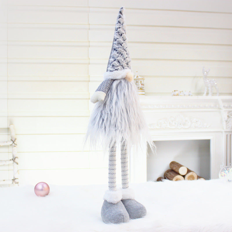 Christmas Telescopic Faceless Doll Decoration