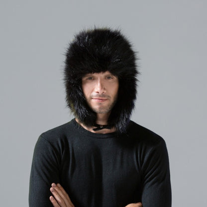 Autumn Winter Ladies Korean Fox Fur Warm Hat