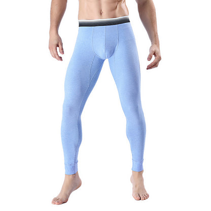 Men's Cropped Cotton Warm Long Johns
