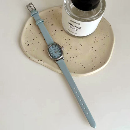 Women's Luxury Retro Roman Leather Watch