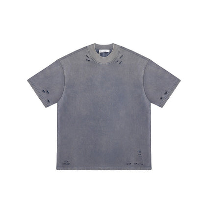 Destroyed Retro Washed Distressed Men's Tee