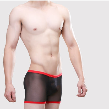 Men's Breathable High Elastic Mesh Boxers