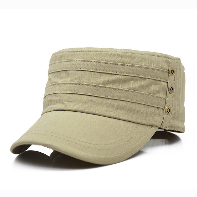 Spring Summer Flat-top Cap Thin Stylish Men Women