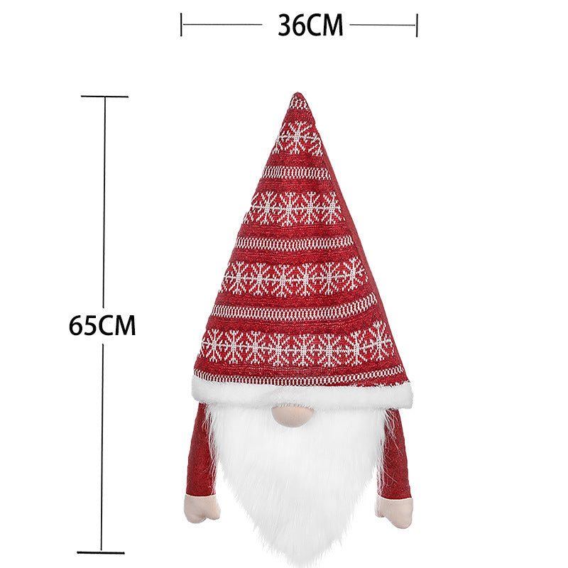 Christmas Tree Hat Elderly Tree-top Star Decoration