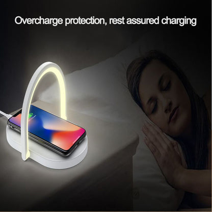 3 In 1 Foldable Wireless Charger Night Light 15W