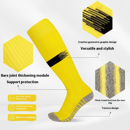 Long Thickened Soccer Socks Men's Training Sports