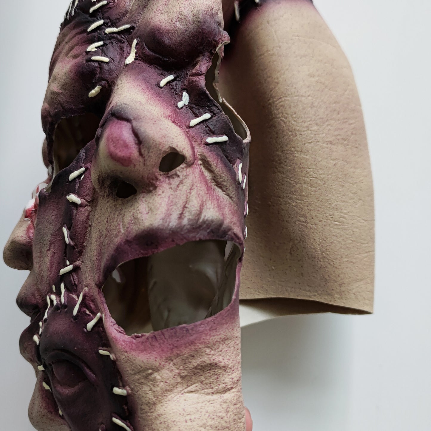 Halloween Grimace Horror Cosplay Mask