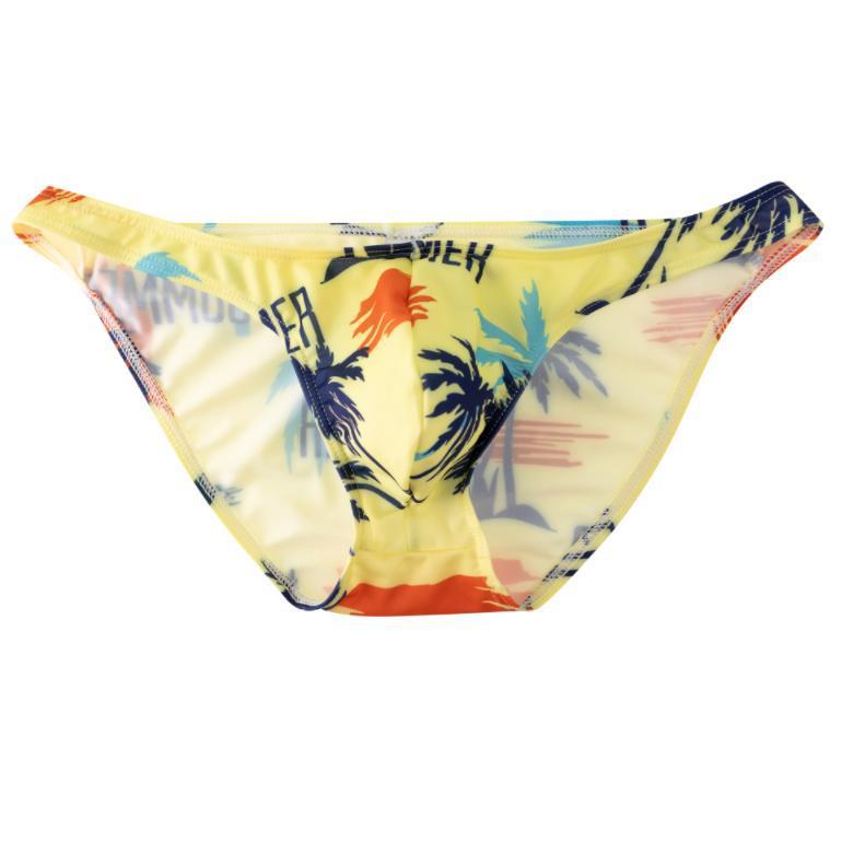 Comfort Printing Men's Briefs Low Waist