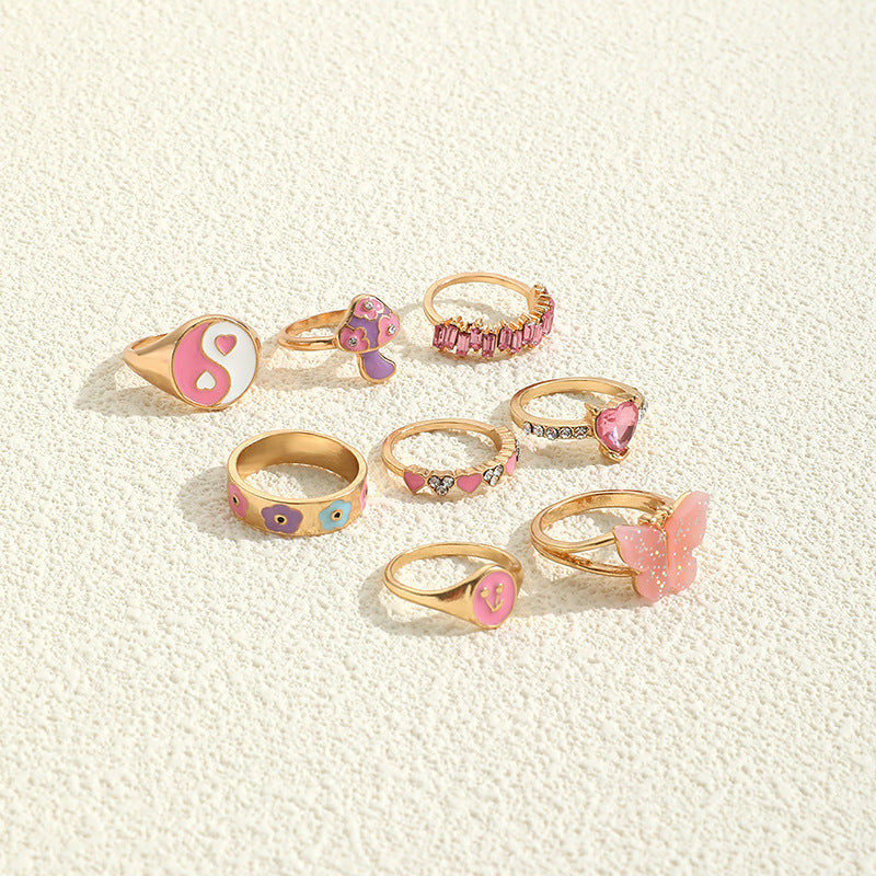 Color Drip Fashion Ring