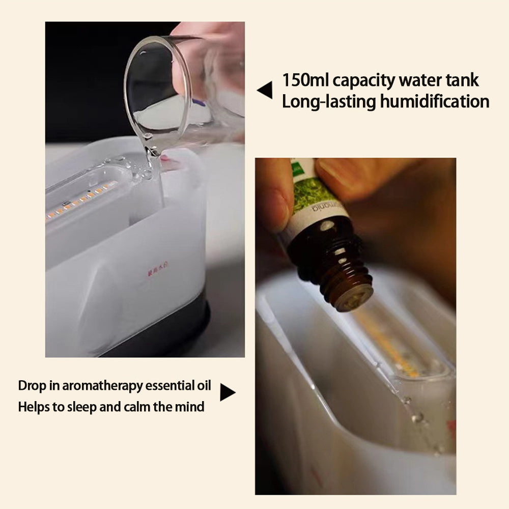 Flame Humidifier LED Bluetooth Aromatherapy