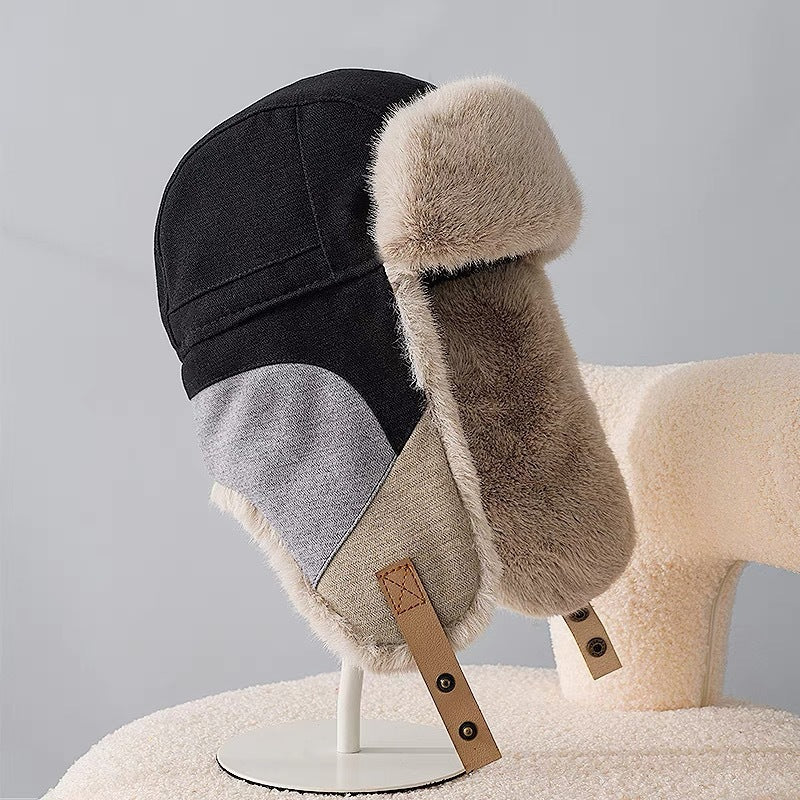 Ushanka Unisex Cold-proof Fleece-lined Warm Hat