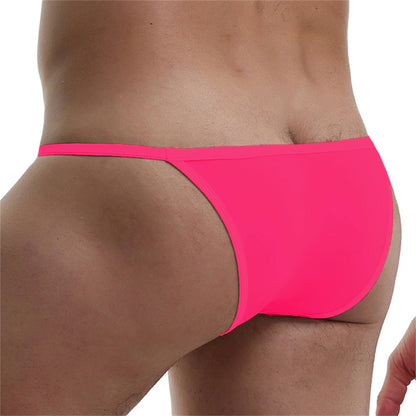Sexy Men's Hip-exposed Low Waist Panties U Convex