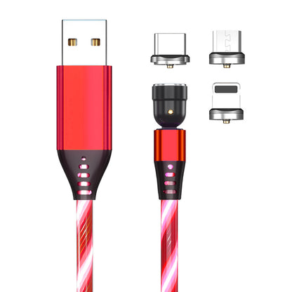 540 Rotate Magnetic 3A Charging Cable USB Type C