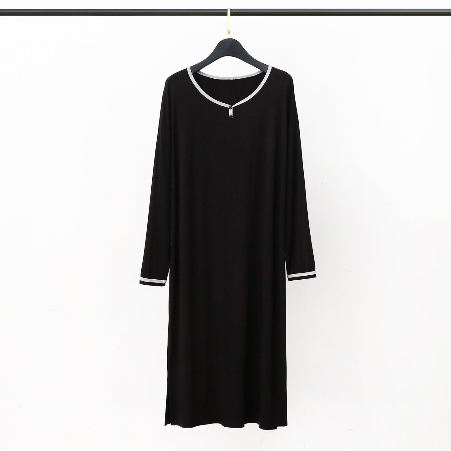 Long Soft Draping Bathrobe Men's Pajamas