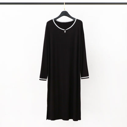 Long Soft Draping Bathrobe Men's Pajamas