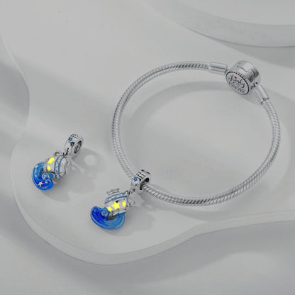 S925 Colorful Luminous Constellation Pendant