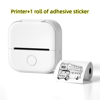 Mini Portable Thermal Label Printer - Ideal for Students and Price Tags