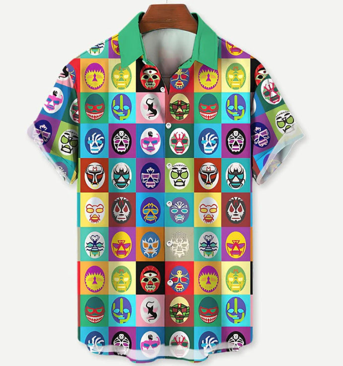 Men's 3D Printed Hawaiian Shirt Summer Vacation