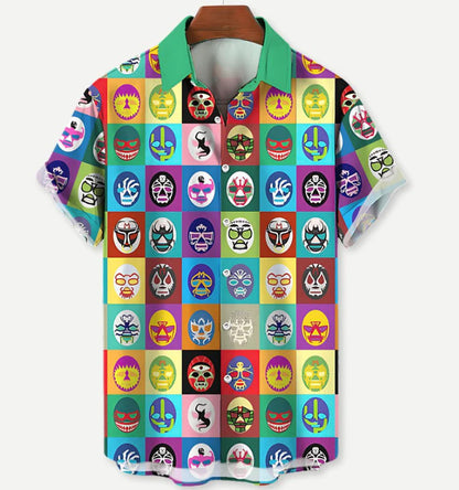 Men's 3D Printed Hawaiian Shirt Summer Vacation