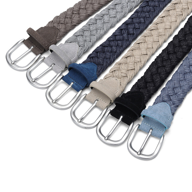 Suede Woven Belt 6 Colors