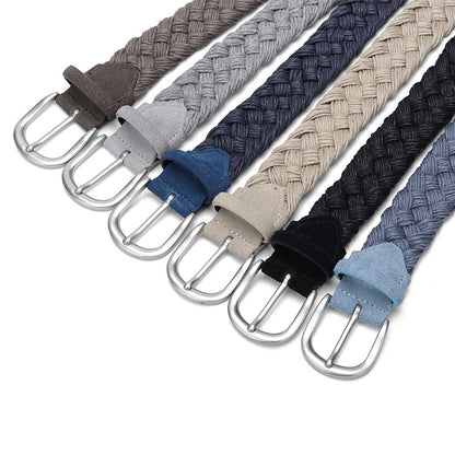 Suede Woven Belt 6 Colors