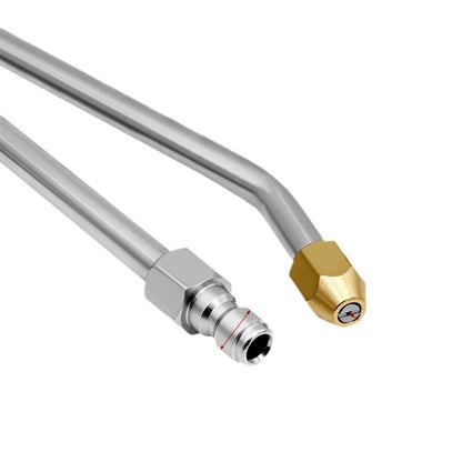 Curved Nozzle High Pressure Water Gun Quick Connector