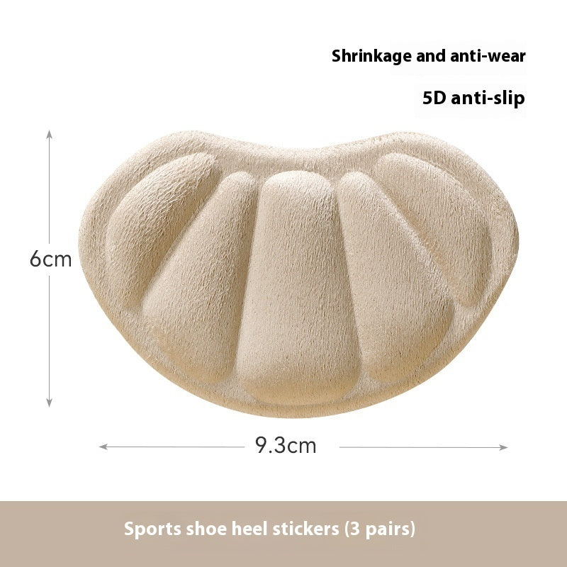 Anti-slip Artifact Anti-blister Sneaker Heel Stickers Female Heel Cushion Pad Half Insole