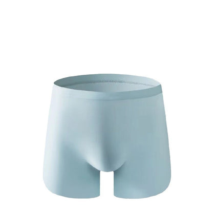 Summer Ice Silk Seamless One Piece Boxer Briefs
