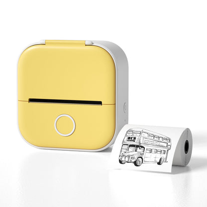 Mini Portable Thermal Label Printer - Ideal for Students and Price Tags