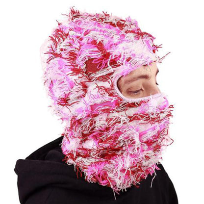 Camouflage Knitted Wool Hat for Men and Women